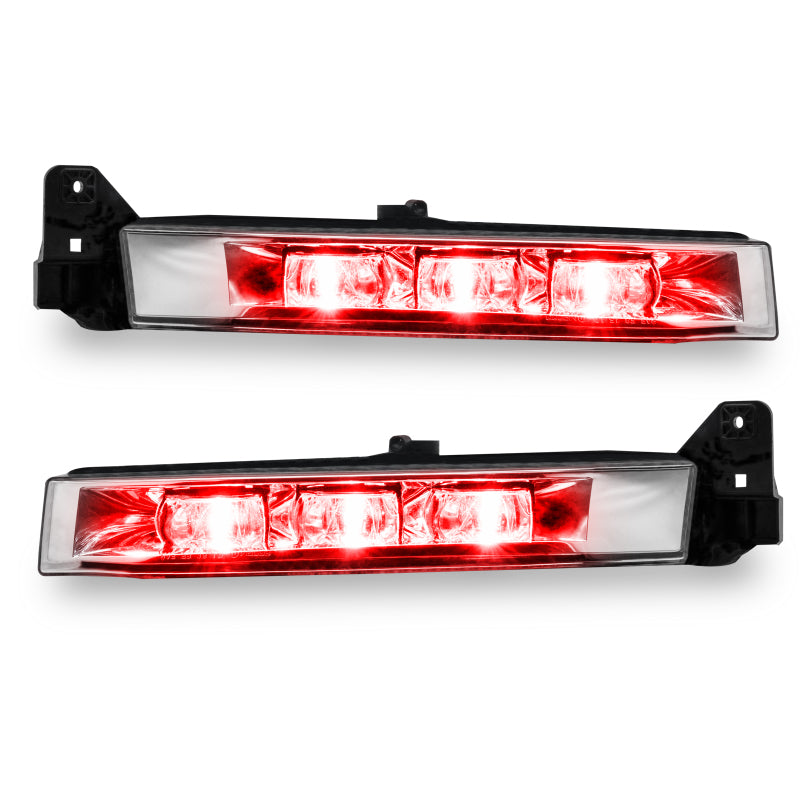Oracle 15-21 Dodge Charger RGB+W Linear Fog Light Upgrade Kit - ColorSHIFT+W SEE WARRANTY