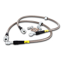 Load image into Gallery viewer, StopTech 95-00 Dodge Viper Stainless Steel Front Brake Line Kit