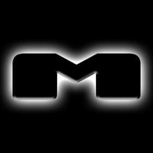 Load image into Gallery viewer, ORACLE Lighting Universal Illuminated LED Letter Badges - Matte Blk Surface Finish - M