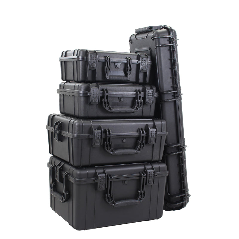 Go Rhino XVenture Gear Hard Case - Large 25in. / Lockable / IP67 / Automatic Air Valve - Tex. Black
