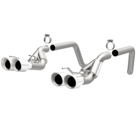 MagnaFlow 09-11 Chev Corvette V8 6.2L Comp Series Quad Center Rear Exit SS Cat-Back Perf Exhaust