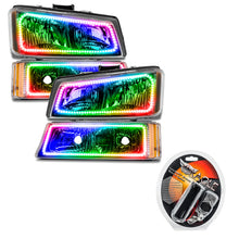 Load image into Gallery viewer, Oracle 03-06 Chevy Silverado Pre-Assembled Headlights w/ Parking Lights - ColorSHIFT