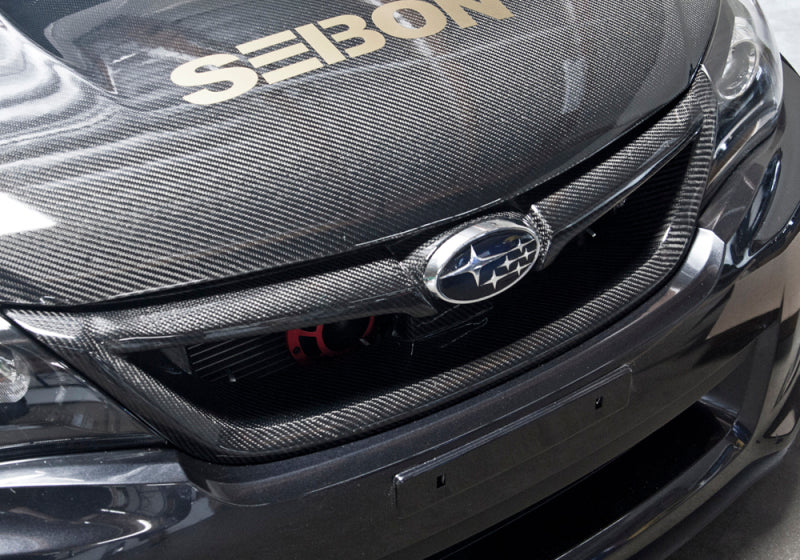 Seibon 11-13 Subaru Impreza/WRX/STi Carbon Fiber Front Grill