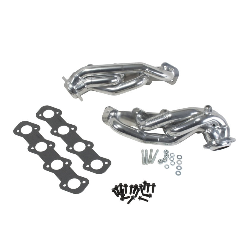 BBK 99-03 Ford F Series Truck 5.4 Shorty Tuned Length Exhaust Headers - 1-5/8 Silver Ceramic