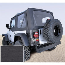 Load image into Gallery viewer, Rugged Ridge S-Top Door Skins Black Clear Windows 97-02 Jeep Wrangler TJ