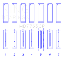 Load image into Gallery viewer, King Engine Bearings GMC 4.2 Vortec L6 (Size +0.030) Main Bearing Set