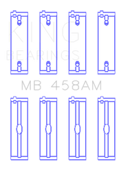 King Engine Bearings Mitsubishi 181CI 3.0L 6G72 V6 (Size 0.5) Main Bearing Set