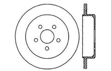 Load image into Gallery viewer, StopTech 03-09 Chrysler PT Cruiser Tur / 03-05 Dodge Neon SRT-4 Rear Left Slotted &amp; Drilled Rotor