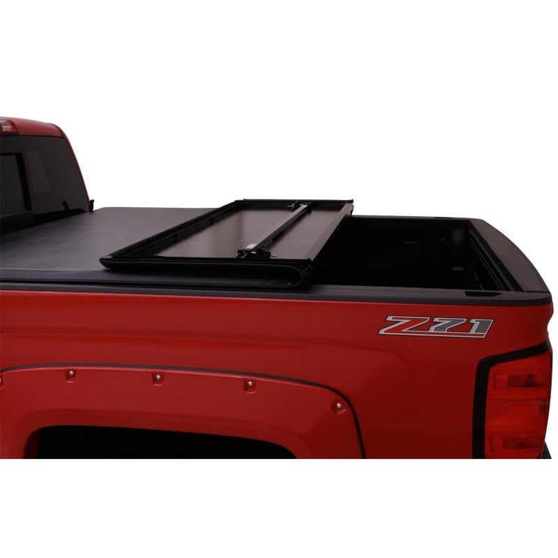 Lund 2022 Toyota Tundra 6.7ft Bed Hard Fold Tonneau Vinyl - Black
