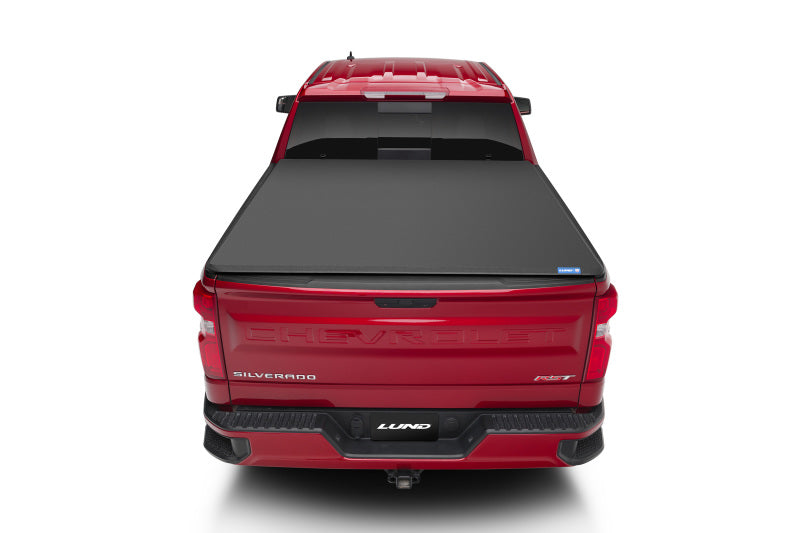Lund 2020 Chevy Silverado 2500 HD (6.9ft. Bed) Genesis Elite Tri-Fold Tonneau Cover - Black