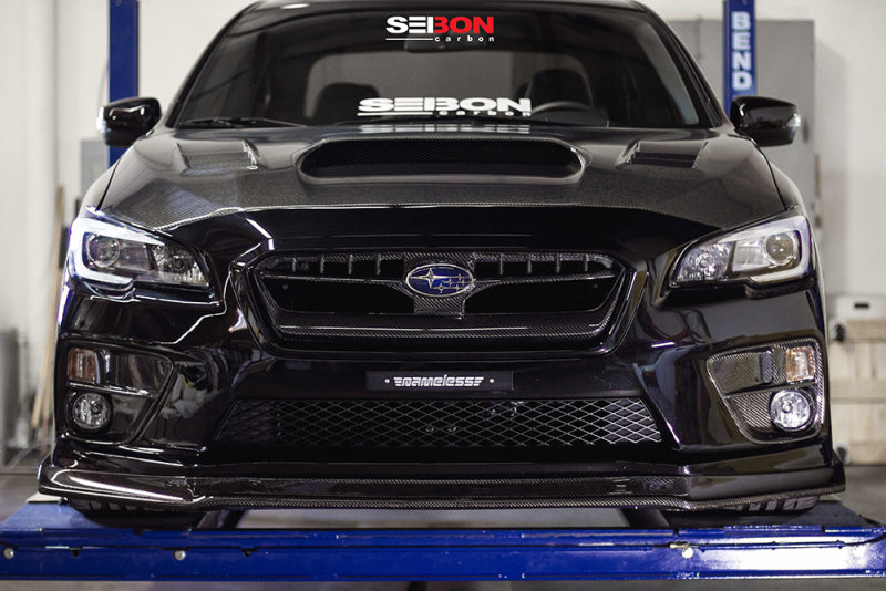 Seibon 2015 Subaru WRX OEM Carbon Fiber Front Grill