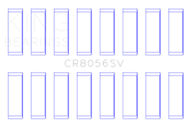 King Engine Bearings Honda Ford 6.7L Diesel Powerstroke Connecting Rod Bearing Set