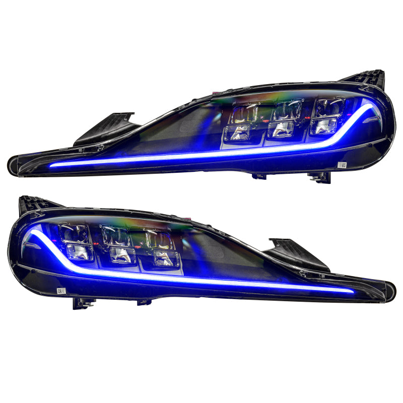 Oracle 20-21 Toyota Supra GR RGB+A Headlight DRL  Kit - ColorSHIFT w/ Simple Controller