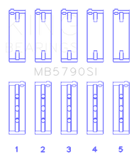 Load image into Gallery viewer, King Engine Bearings Porsche M 48 / M 48.50 (Size STD) Main Bearing Set