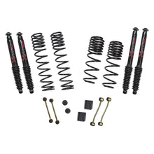 Load image into Gallery viewer, Skyjacker 2020 Jeep JL 4WD Rubicon Diesel 2.5in Dual Rate Long Travel Sus Lift Kit w/Blk Max Shocks