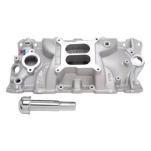Load image into Gallery viewer, Edelbrock Intake Manifold Performer Eps w/ Oil Fill Tube And Breather for Small-Block Chevy