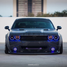 Load image into Gallery viewer, Oracle 08-14 Dodge Challenger Dynamic Surface Mount Headlight Halo Kit - - Dynamic