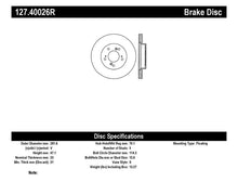 Load image into Gallery viewer, StopTech 97-01 Acura Integra Type R / 97-01 Honda CR-V Slotted &amp; Drilled Right Front Rotor
