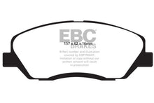 Load image into Gallery viewer, EBC 2017-2018 Hyundai Santa Fe (DM) 3.3L Ultimax2 Front Brake Pads