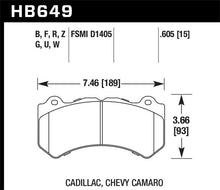 Load image into Gallery viewer, Hawk 12-16 Chevrolet Camaro ZL1 HP+ Front Brake Pads