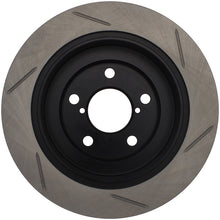 Load image into Gallery viewer, StopTech Power Slot 02-05 WRX Rear Right SportStop Slotted Rotor