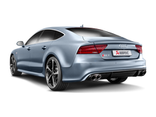 Load image into Gallery viewer, Akrapovic 14-17 Audi RS7 Sportback (C7) Evolution Line Cat Back (Titanium) w/ Carbon Tips