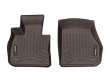 Load image into Gallery viewer, WeatherTech 2016+ BMW X1 Front FloorLiner - Cocoa