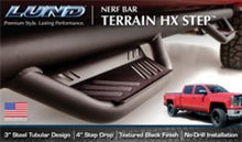 Load image into Gallery viewer, Lund 15-17 Chevy Colorado Ext. Cab Terrain HX Step Nerf Bars - Black