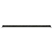 Load image into Gallery viewer, Go Rhino Xplor Blackout Combo Series Sgl Row LED Light Bar w/Amber (Side/Track Mount) 39.5in. - Blk