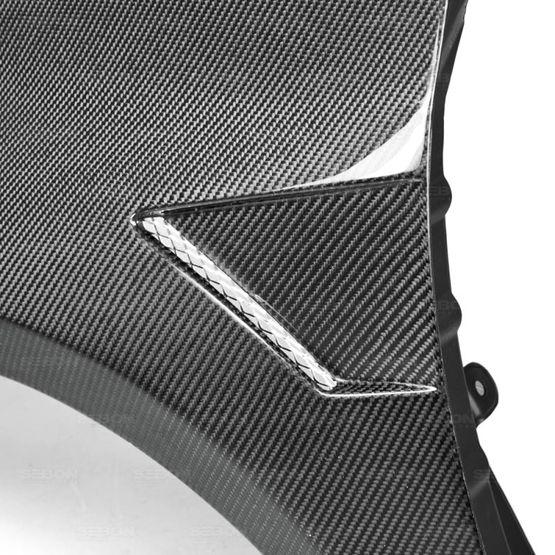 Seibon 10-12 Volkswagen Golf Carbon Fiber Fenders - Wide