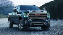 Load image into Gallery viewer, Oracle 20-21 GMC Sierra 2500/3500 HD RGB+W Headlight DRL Kit - ColorSHIFT w/o Controller