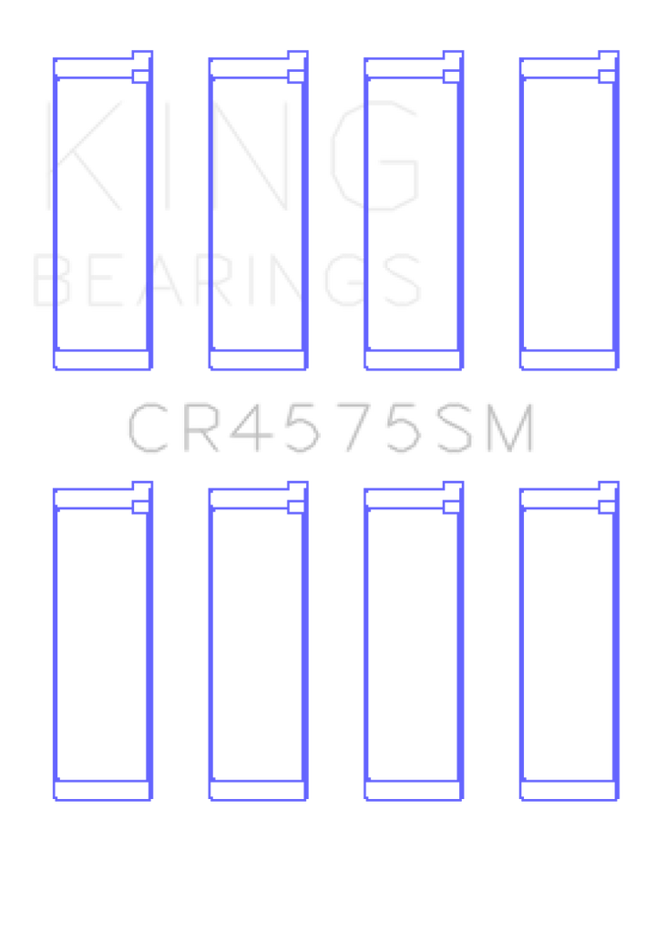King Engine Bearings Hyundai i30 G4FC (Size +.50mm) Connecting Rod Bearing Set