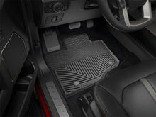 Load image into Gallery viewer, WeatherTech 2015+ Ford F-150 Front Rubber Mats - Black