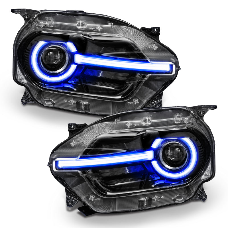 Oracle 2021 Ford Bronco Sport RGB+W Headlight DRL + Halo  - ColorSHIFT w/ RF Controller