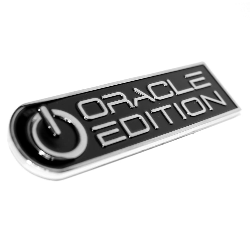 Oracle Edition Badge - Right/Passenger - Black/White SEE WARRANTY