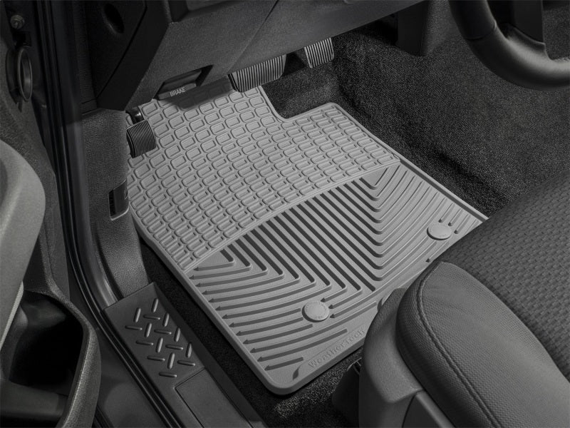 WeatherTech 05-11 Toyota Tacoma Front Rubber Mats - Grey