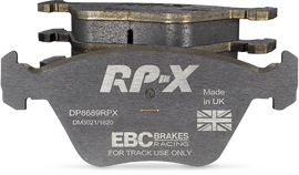 EBC Racing 12-15 Porsche 911 (991) Carrera S 3.8L (Cast Iron Rotor Only) RP-X Rear Brake Pads